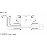 Siemens SN95EX22CE iQ500 Vgradni stroj pomivalni popolnoma vgraden 60 cm, varioScharnier,Home Connect, openAssist | Shoptok.si