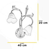 Lesnina XXXL STENSKA SVETILKA E14 | Shoptok.si