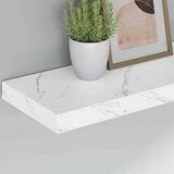  Polica na zidu Bijeli mramor 50 x 23 x 4 cm Konstruirano drvo | shoptok.hr