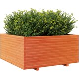  Vrtna sadilica voštano smeđe boje 100x100x49,5 cm od borovine | Eponuda.com