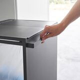 YAMAZAKI Crna metalna kanta za smeće za odvojeni otpad Tower – | shoptok.hr