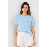 Rip Curl Poolside Relaxed T-shirt light blue | Shoptok.si