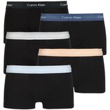 Calvin Klein Jeans Boksarice LOW RISE TRUNK 5PK Črna | Shoptok.si