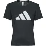 Adidas Majice s kratkimi rokavi RUN IT TEE Črna