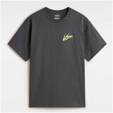 Vans Majice & Polo majice Brush script loose ss Siva | Shoptok.si