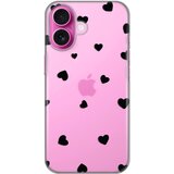  torbica silikonska print skin za iphone 16 6.3 hearts Cene