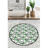 Lessentiel Maison Green Panda prostirka za kupatilo, 120cm, zeleno-bijela | Eponuda.ba
