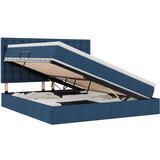  Postelja s shranjevanjem Modra 180 x 200 cm Umjetno usnje, (5000105168) | Shoptok.si