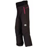 Kukadloo softshell trousers - black with pink zippered pockets Cene'.'