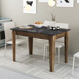 Woody Fashion kuhinjski sto kiev 509 walnut black Cene