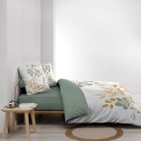 Douceur d intérieur Bijela/zelena pamučna posteljina za bračni krevet/za produženi krevet 240x220 cm Lolita – | shoptok.hr