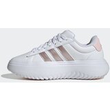 Adidas grand court platform, ženske patike za slobodno vreme, bela IH2425 | Eponuda.com