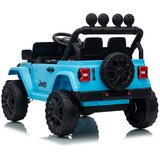 Lean Toys Jeep Rubicon DK-JWR558 24V – svetlo modri otroški električni avto | Shoptok.si