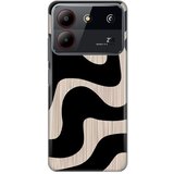  Maska za ZTE Blade A54 Black Flow Silikonska Print Skin Cene