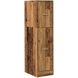 vidaXL Ormarić za lijekove boja starog drvo 30x41x118 cm drveni | shoptok.hr