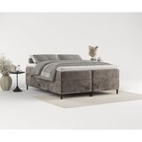 Maison de Rêve Rjava boxspring postelja s prostorom za shranjevanje 200x200 cm Araya – | Shoptok.si