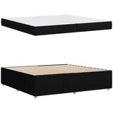  Krevetna konstrukcija Ostalo Crna 200 x 200 cm tkanina | shoptok.hr