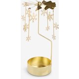  Tealight holder H14cm gold Cene