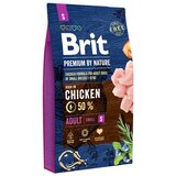 Brit Premium by Nature Adult S 1 kg Cene
