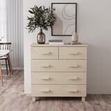 vidaXL komoda medeno rjava 79x40x80 cm trdna borovina Cene