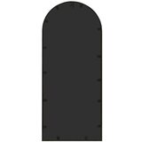  Ogledalo crno 100 x 45 cm željezno za unutarnju upotrebu | shoptok.hr