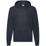 Fruit Of The Loom Granatowa bluza męska z kapturem Lightweight Hooded Sweat cene