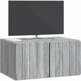 TV ormar za zid 59,5 x 41 x 30 cm Siva Sonoma Konstruirano drvo | shoptok.hr