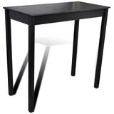vidaXL Barska Miza s 4 Barskimi Stoli Bele Barve | Shoptok.si