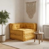  Modularna sofa žuta 70x70x54 tkanina | shoptok.hr