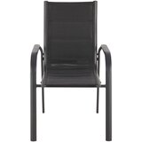 Ambia Garden STOL aluminij antracit, črna | Shoptok.si