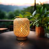 solight WO3107 - LED dekorativna stona lampa BOHO LED/2xAAA ratan | Eponuda.com
