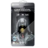 X-ONE Full Cover Extra Strong Privacy kaljeno steklo - za iPhone 15 Pro (polno lepilo) črno | Shoptok.si