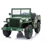 Ramiz Otroški 4x45W Električni avto zelen USA ARMY ben Cene