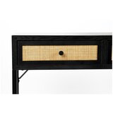 White Label Črna stranska mizica 40x120 cm Guuji – | Shoptok.si