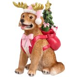 Festa Bruni, novogodišnja figura, keramička, Kuca sa rogovima, 15cm | Eponuda.com