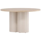 Venture Home Olivia klub stolić ⌀80 cm, izbijeljeni (whitewash) Slike