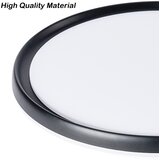 Brilagi LED prigušiva stropno svetlo RIVO LED/72W/230V 3000-6000K crno Ø 50 cm + daljinski upravljač | Eponuda.com