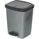 Kanta za otpatke sa pedalom Luxis 25 L - siva/antracit