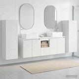  Set namještaja za kupaonicu 5 kom. Bijela visokog sjaja | shoptok.hr