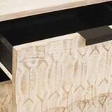  Noćni ormar s ladicama Bijelo 40 x 33 x 46 cm Čvrsto drvo manga | Eponuda.com