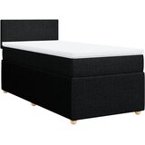 Box spring krevet s madracem crni 90x190 cm od tkanine | shoptok.hr