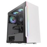 Thermaltake H200 TG Snow RGB Mid tower, tempered glass, 1x 120mm standard fan | Eponuda.ba