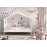 Vipack Bela postelja v obliki hiške 90x200 cm Amori - | Shoptok.si