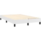  s oprugama i madracem bijeli 120x200 cm od umjetne kože | shoptok.hr
