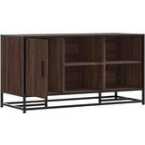 vidaXL Klupa za cipele smeđi hrast Konstruirano drvo i metal | shoptok.hr