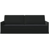 SOFA za 3 osobe Crna 220 x 81 x 82 cm Bar&amp;scaron;un Slike