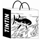 Moulinsart Tintin - Kesa - Tintin and Snowy, Submarine Shark Cene