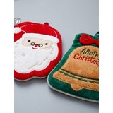 Sinsay Set božićnih ručnika u obliku Djeda Božićnjaka i zvončića 2 pack | shoptok.hr