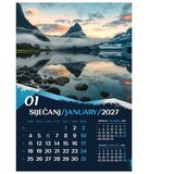  KALENDAR "OKOM SANJARA 2027" 13 LISTOVA, SPIRALA | shoptok.hr