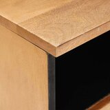 TV ormar Svjetlosmeđa 100 x 33 x 46 cm masivno drvo manga | shoptok.hr